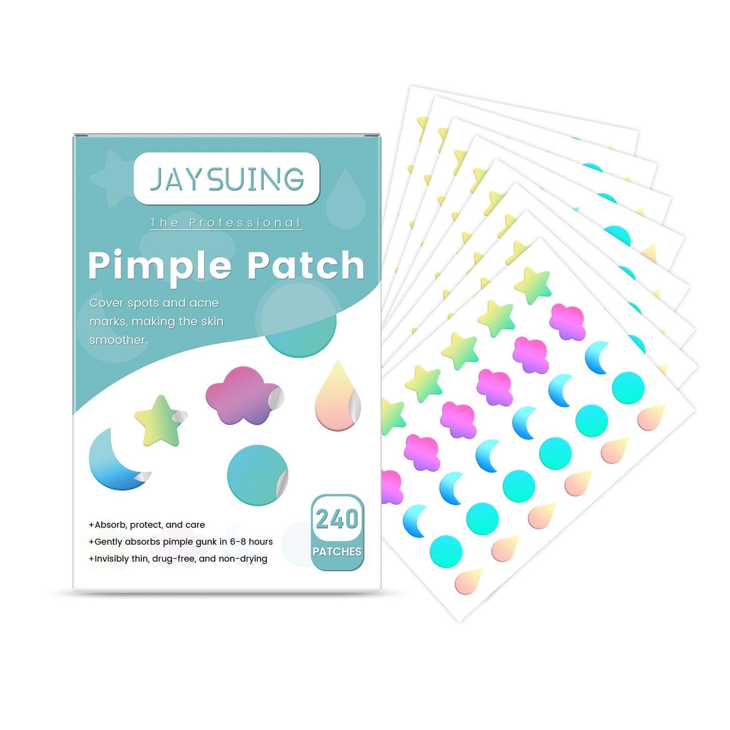 Color Hidden Pimples Cover Acne Pimples Facial Care Invisible Pimples - Korvel