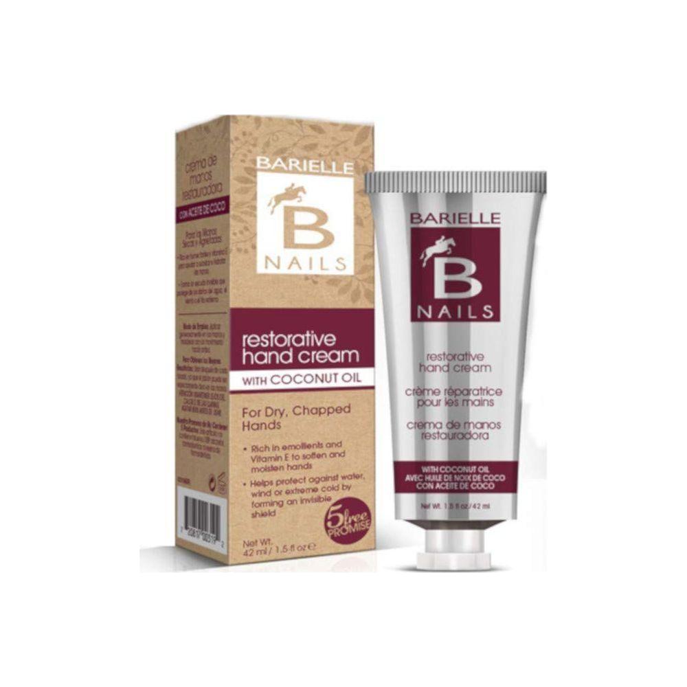 Crème pour les mains réparatrice Barielle avec huile de coco - 1,45 oz.