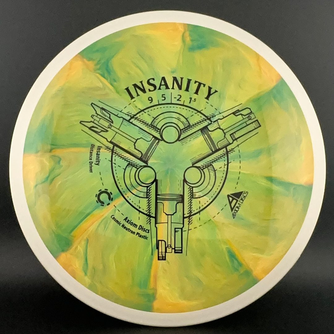 Cosmic Neutron Insanity Disc Golf Driver