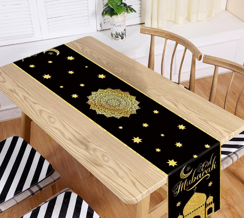 Printed Moon Castle House Tablecloth Home Decoration Party Festival Atmosphere Table Flag - Korvel