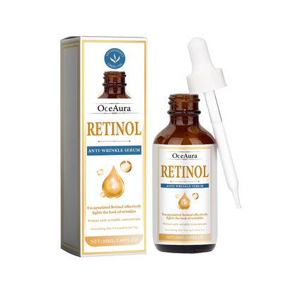 Retinol Anti-Wrinkle Serum, Wrinkles Repair Facial Dull It Moisturizes Shine Bright Skin - Korvel