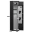 3-4 rifle and handgun safes, quick fingerprint with detachable rack and 2 adjustable gun slots - Korvel