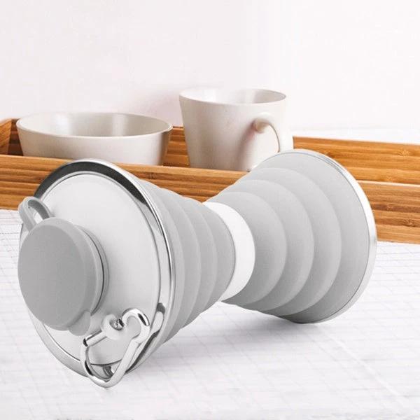 500ML Foldable Silicone Water Bottle for Travel