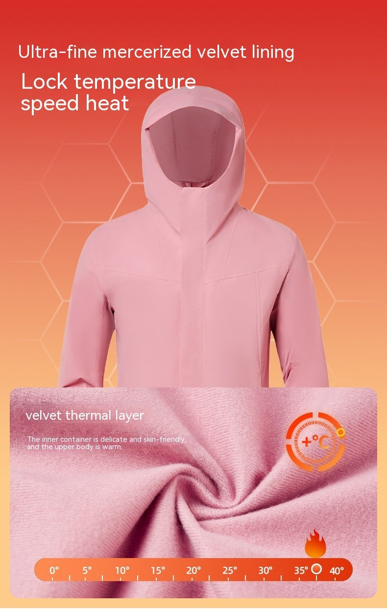 Premium Wool Lined Soft Shell Jacket for All Seasons