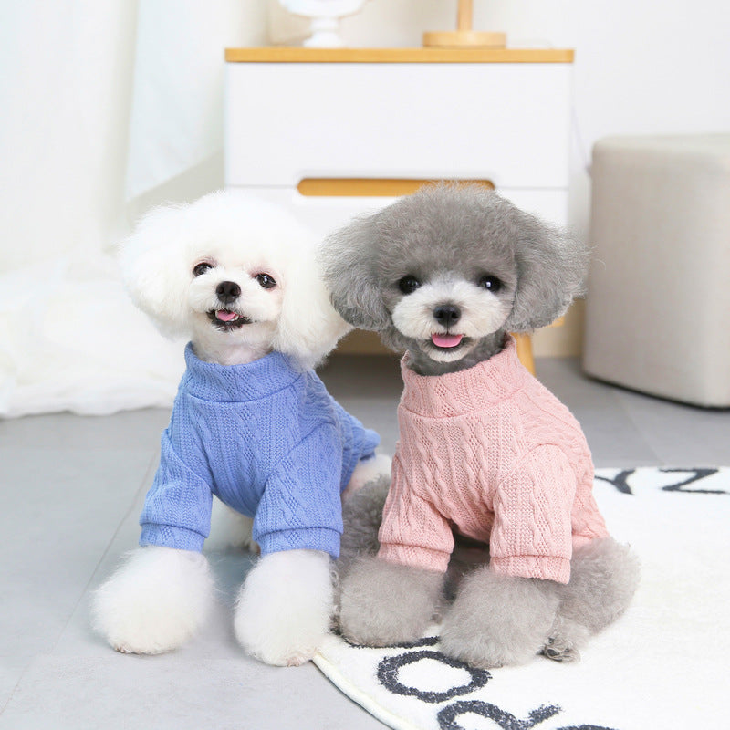 Pull en laine de qualité supérieure pour chiens de petite taille
