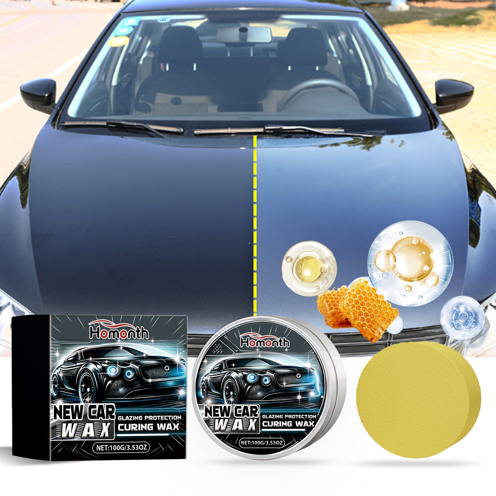 Automotive Coating Wax Set, - Korvel