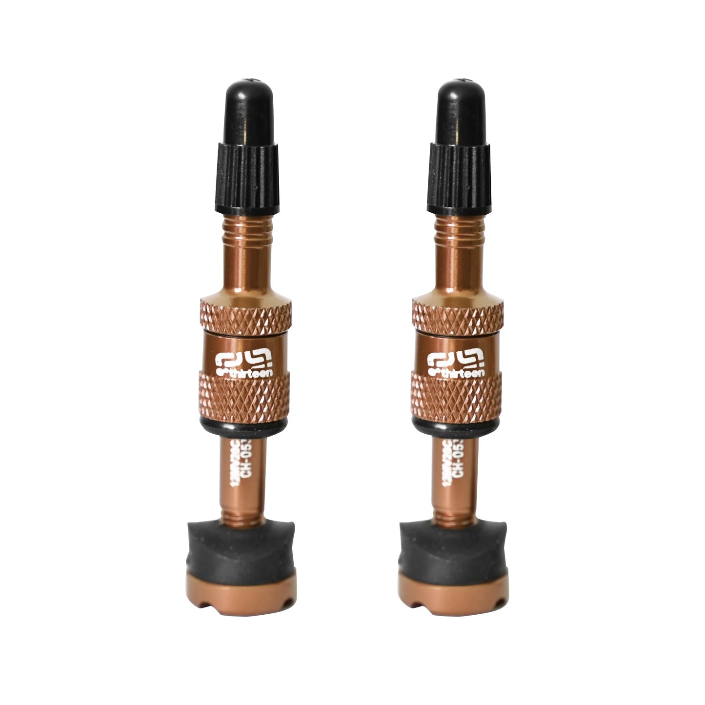 Válvulas de Plasma para Neumáticos E*thirteen Quick Fill - Par de Bronce