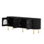 Soporte de TV Moderno U-Can para TVs de hasta 80 Pulgadas - Negro