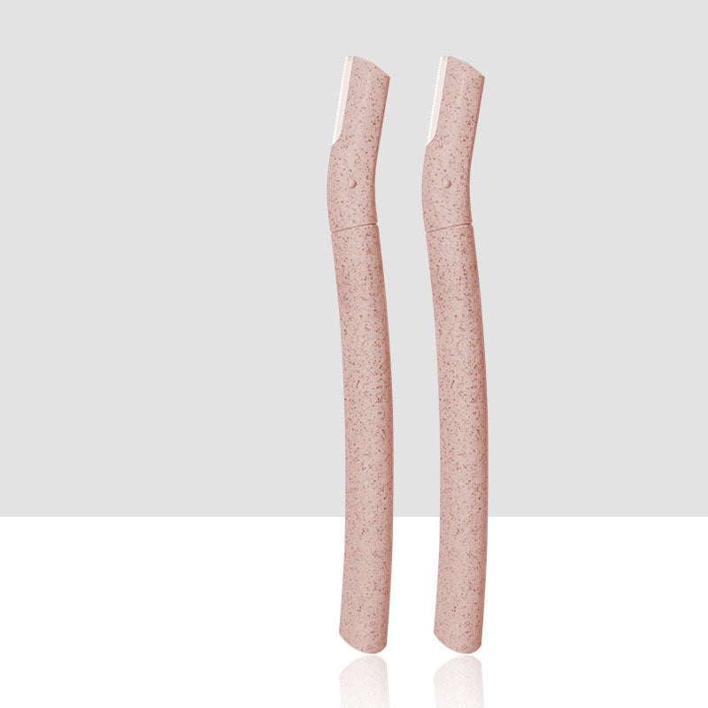 2 Pcs Eyebrow Trimmer Set Macro Safety Eyebrow Razor Ladies Eyebrow Shaver Shaved Eyebrow Knife Beauty Tool - Korvel