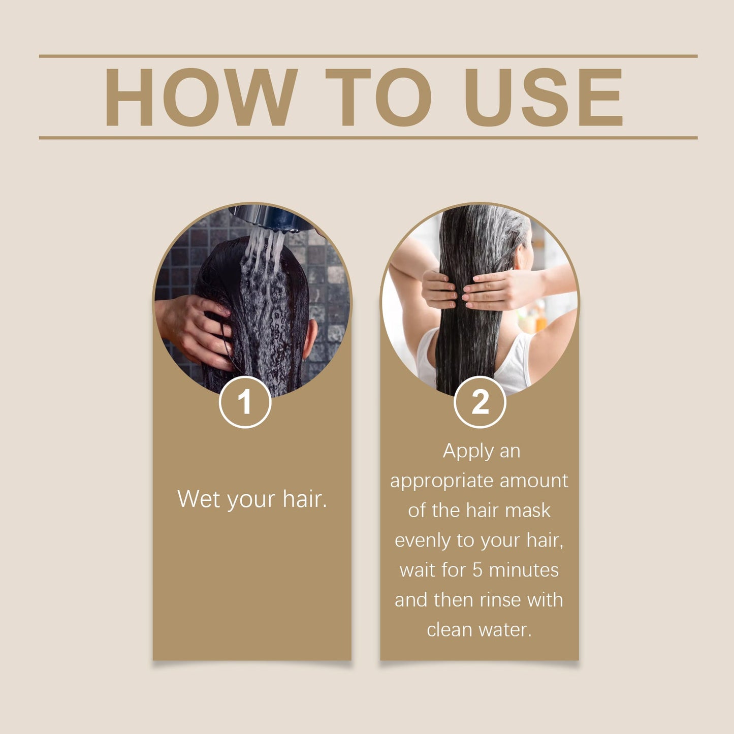 Smoothing Treatment Hair Mask, Moisturizing And Repairing Frizzy Split Hair, Fluffy, Smooth And Glossy Hair Mask - Korvel