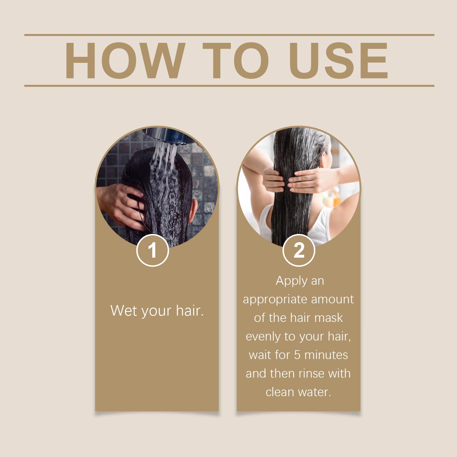 Smoothing Treatment Hair Mask, Moisturizing And Repairing Frizzy Split Hair, Fluffy, Smooth And Glossy Hair Mask - Korvel