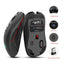 New Rechargeable Wireless Mouse 3600dpi Adjustable Colorful Luminous Gaming Mouse 7D Can Turn Off Lights - Korvel