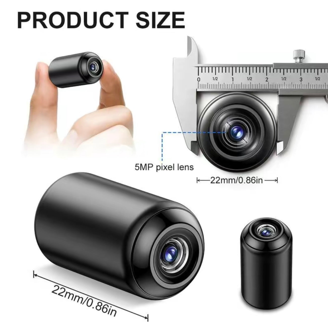 InvisiCam Mini - Caméra de sécurité sans fil compacte