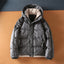 Waterproof Men's Casual Hooded Duck Down Jacket