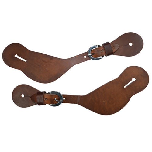 Premium Harness Leather Spur Straps by Circle Y - Korvel