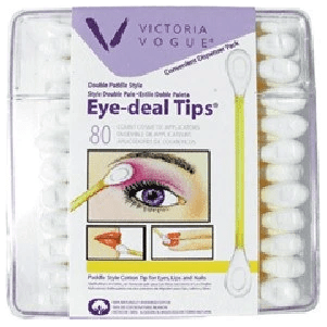 Victoria Vogue #503 Double Paddle Eye Tips - 80 Count