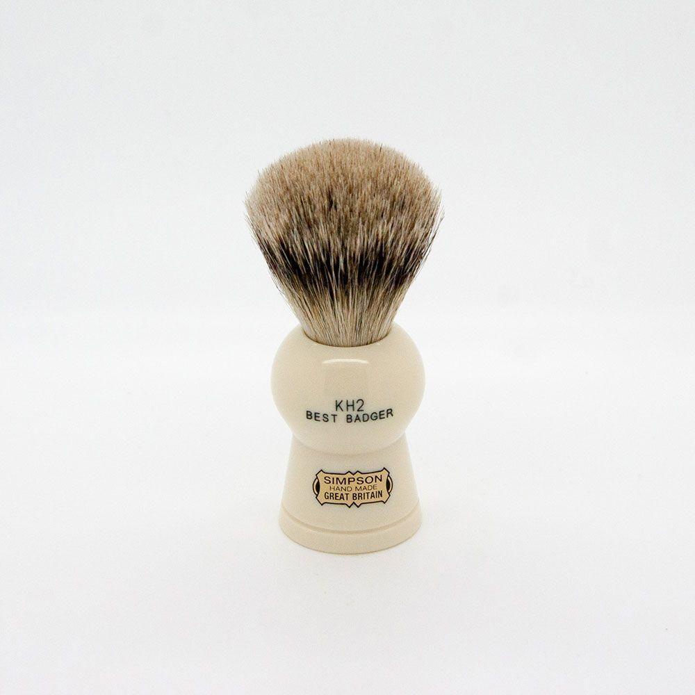 Simpsons Keyhole KH2 Best Badger Hair Shaving Brush - Medium