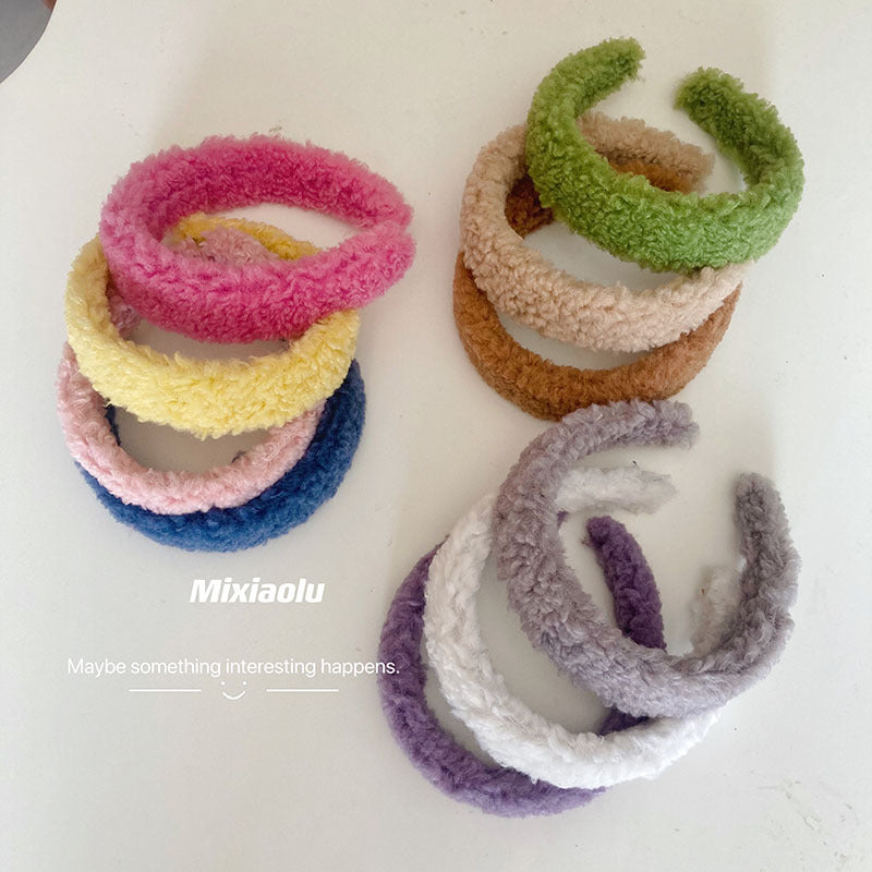 Plush headband hair clip - Korvel