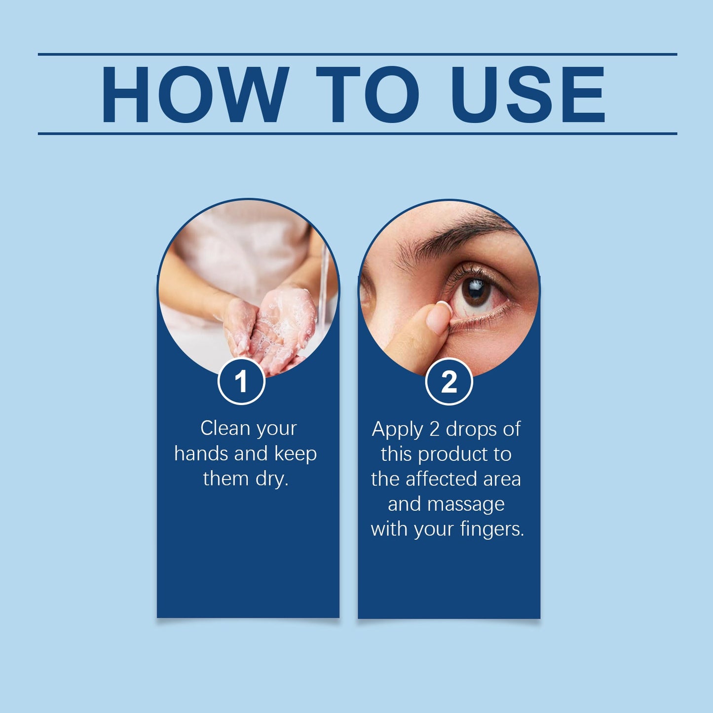 Eye Care Solution, A Gentle Moisturizing Eye Solution That Relieves Acidness, Is A Daily Portable Eye Care Drops - Korvel
