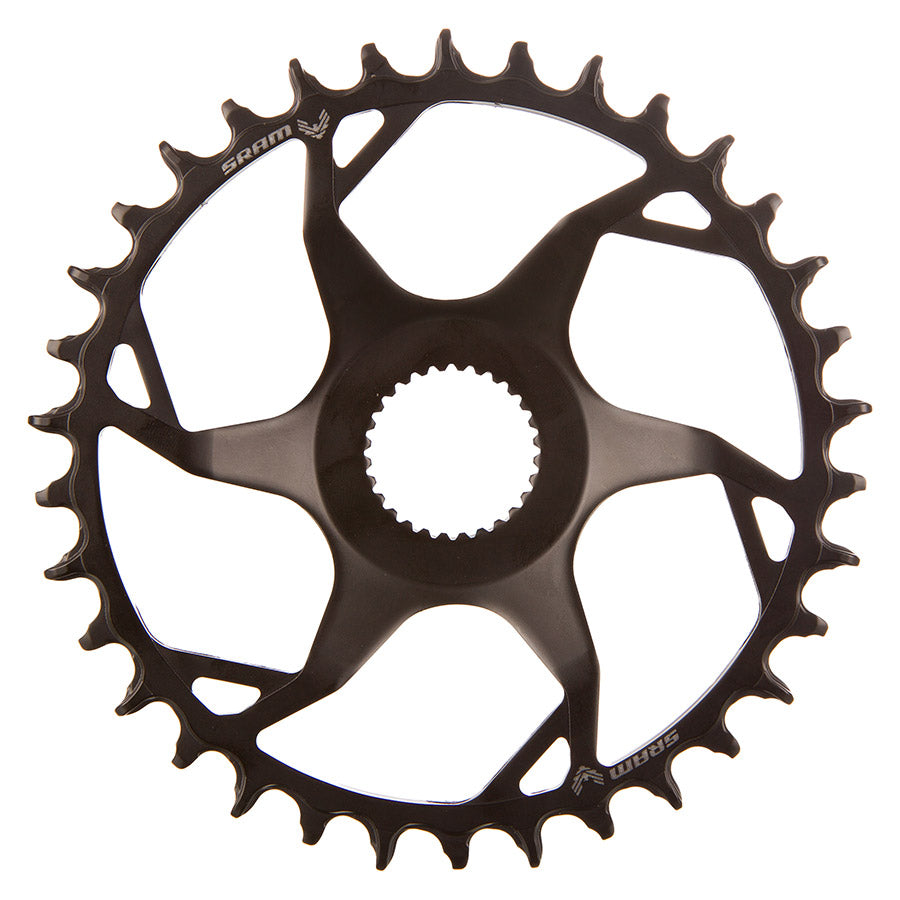 SRAM Bosch DU38 T-Type Chainring - 34 Dientes, 12 Velocidades, Montaje Directo