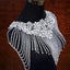 White Bolero Appliques Crystals Wedding Wrap Wedding Bolero Made in China Wedding Accessories Evening Dress - Korvel