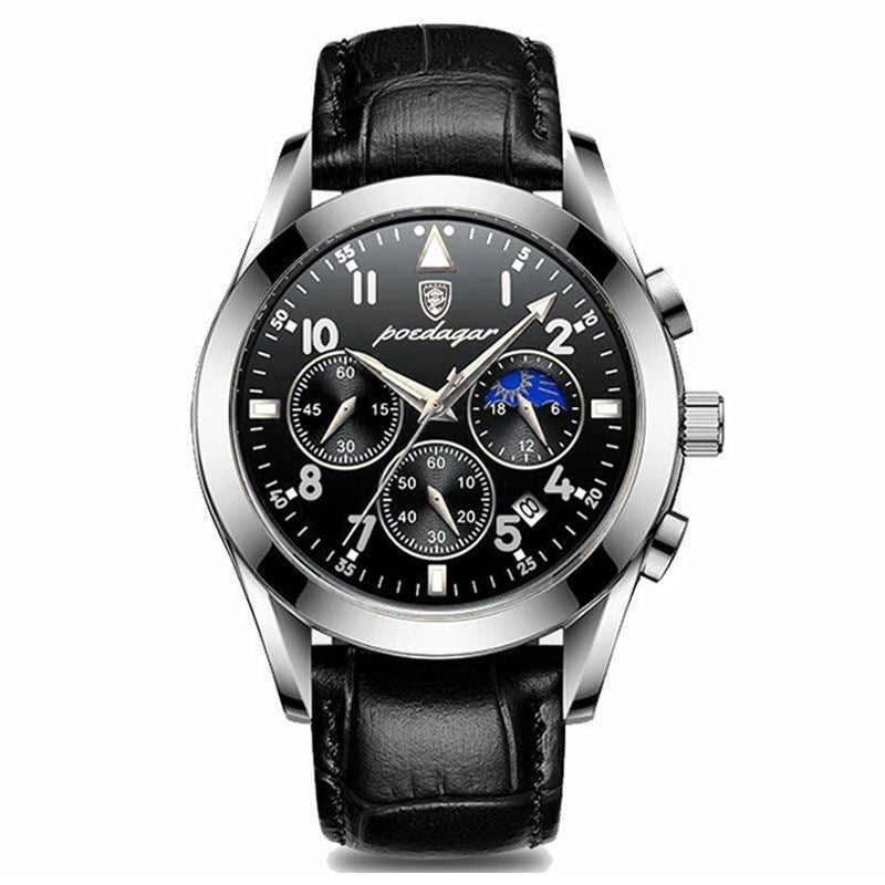 New Black Technology Men's Watch Male Student Korean Fashion Trend Quartz Watch - Korvel
