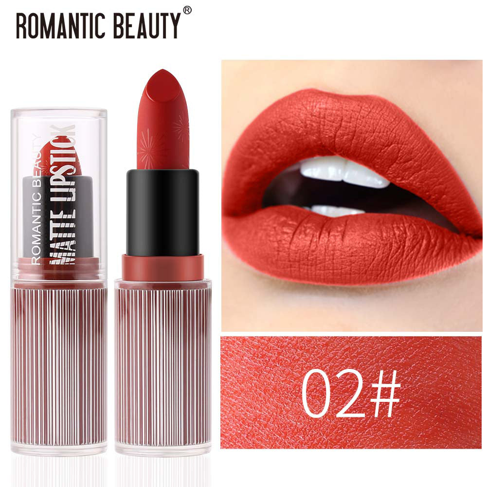 Romantic Beauty Transparent Tube Printed Lipstick Is Waterproof And Not Easy To Touch Cup Multi-Color Lip Gloss - Korvel