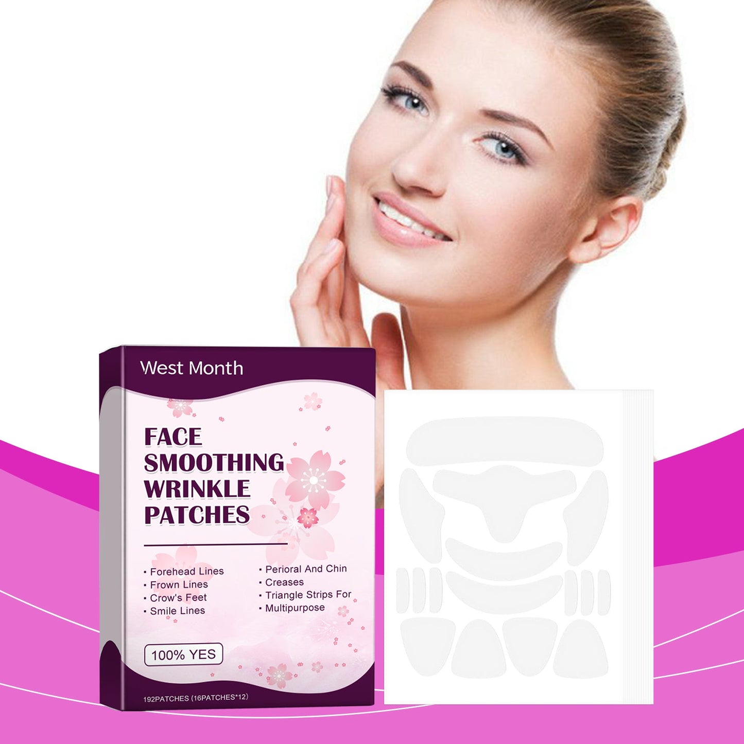 Parche de Masaje Facial Relajante Nutritivo