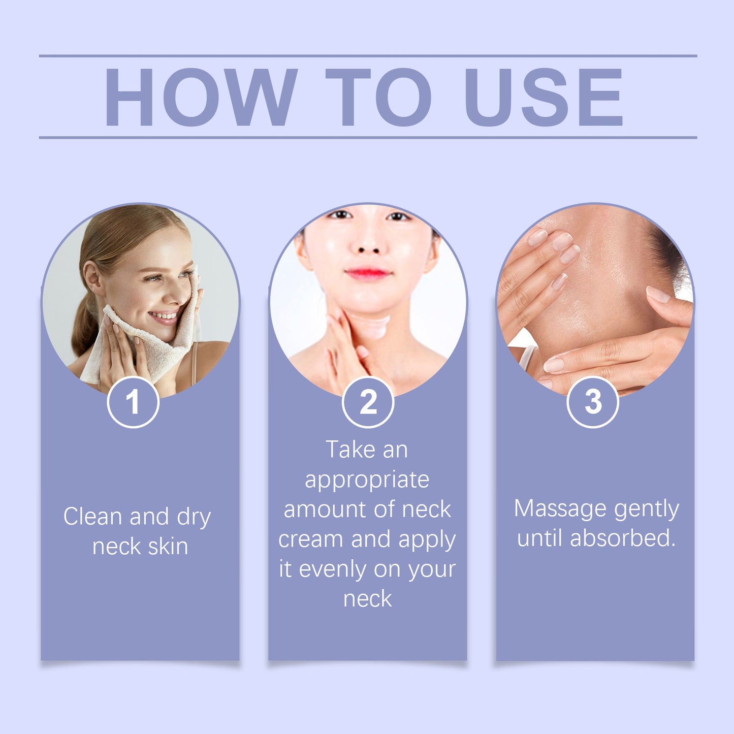 Moisturizing Neck Firming Cream Neck Repair Cream Firming And Lifting Gentle Moisturizing Elastic Elastic Anti-Wrinkle - Korvel