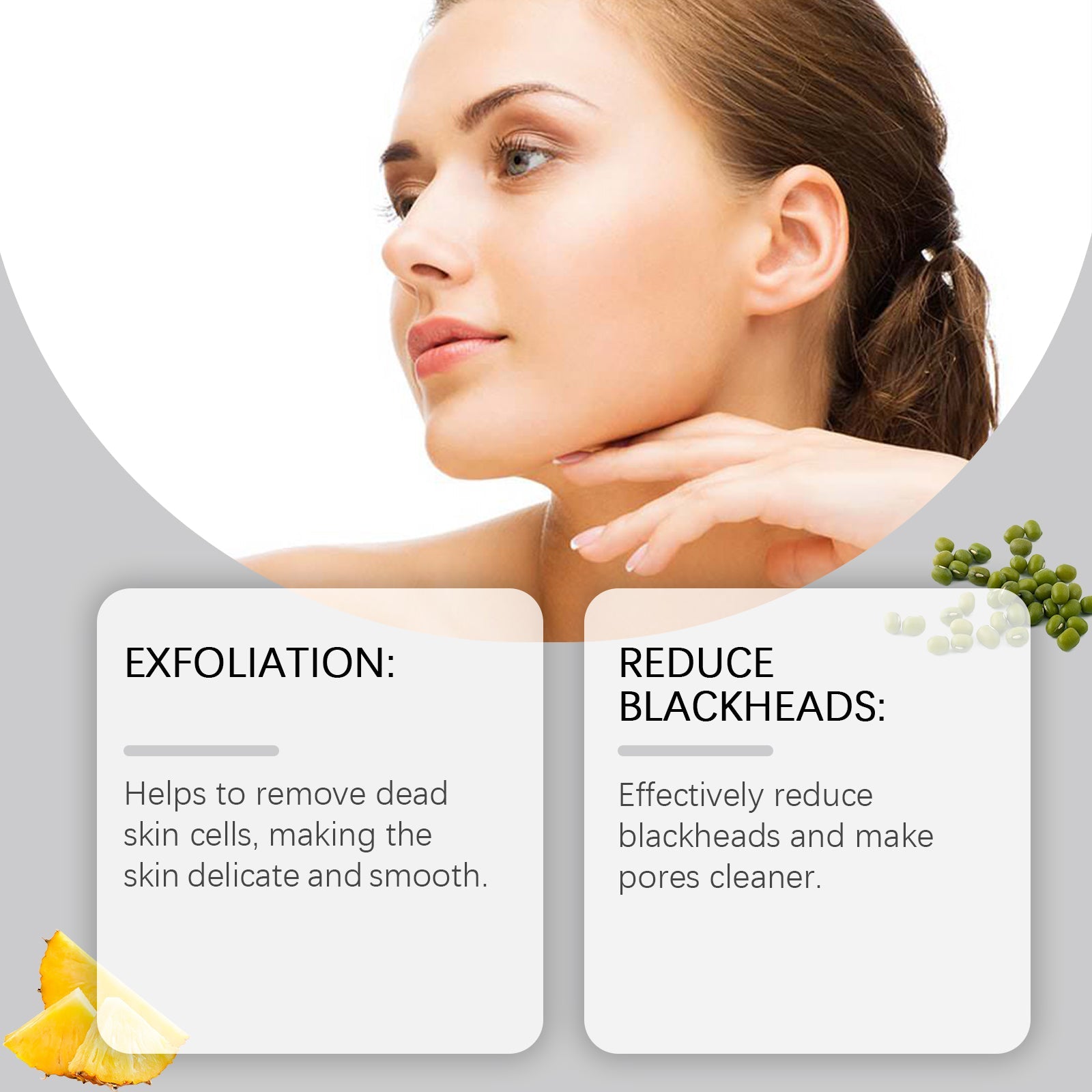 Cleansing Flour Gently Cleanses Face, Moisturizes And Hydrates Skin, Refreshing And Non-Greasy Cleansing Flour - Korvel