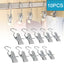 10pcs Premium Stainless Steel Clothespins for Laundry and Organization