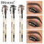 Natural Long-Lasting Waterproof Non-Fading Very Fine Three-Dimensional Not Easy To Smudge Double-Ended Small Gold Bar Eyebrow Pencil - Korvel