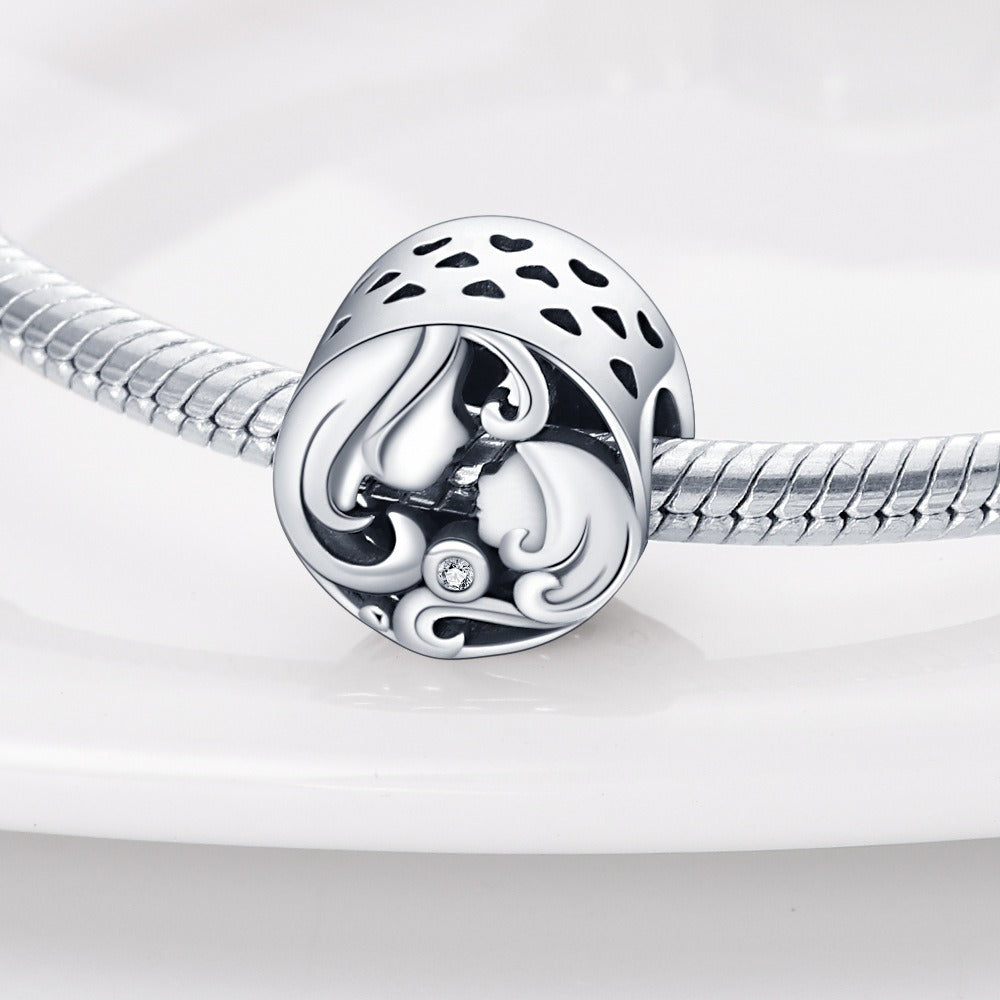Heart-Shaped Blessing Pendant for Mother's Day