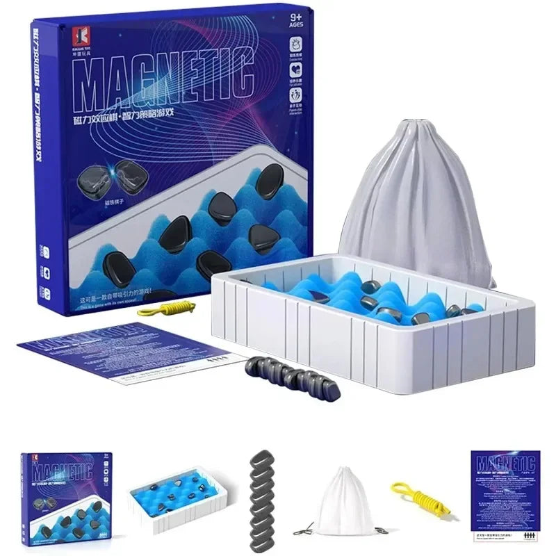 Juego de Ajedrez Magnético - Juego de Estrategia Atractivo para Todas las Edades
