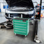 5 DRAWERS MULTIFUNCTIONAL TOOL CART WITH WHEELS-GREEN - Korvel