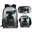 Conjunto de mochila Skibidi Toilet Man de 3 piezas para la escuela