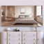 Large Movable Tray Bathroom Mirror with Aluminum Frame