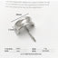 Japanese and Korean headdress accessories hairpins fashionable and simple small fresh ponytail hairpins for girls metal high-grade hair hooks and hair buckles - Korvel