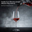 1500ML Hand - blown Crystal Wine Decanter with Built - in Aerator Pourer, ideal for red wine. - Korvel