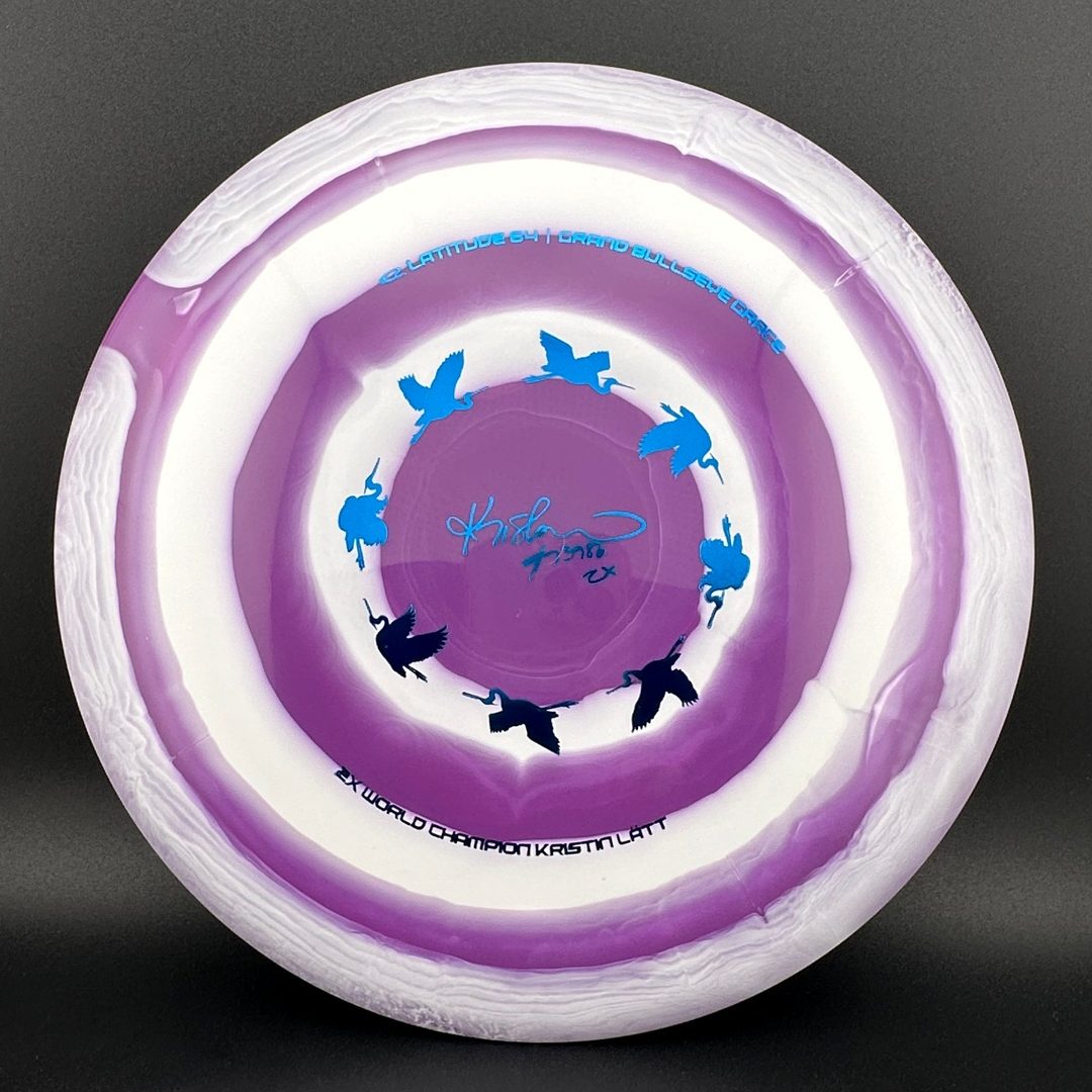Grand Bullseye Grace - Disque Signature 2025 de Kristin Latt