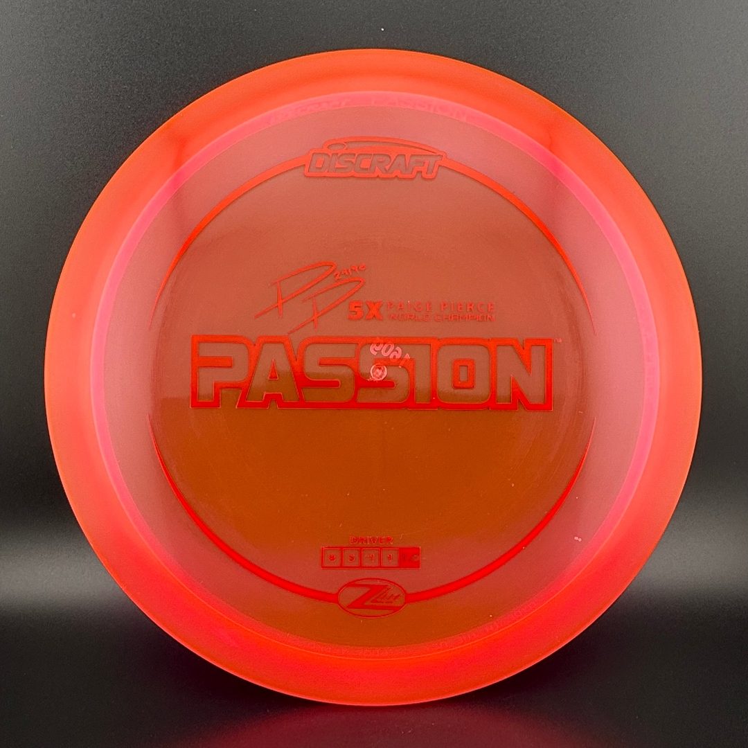 Z Lite Passion Disc - Designed by Paige Pierce, 5X World Champion