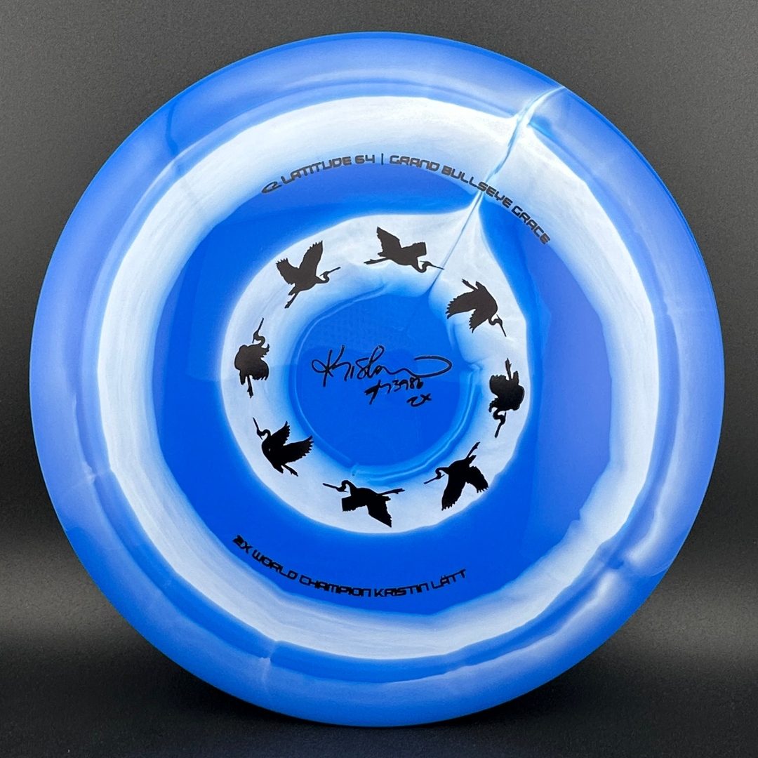 Grand Bullseye Grace - Disque Signature 2025 de Kristin Latt