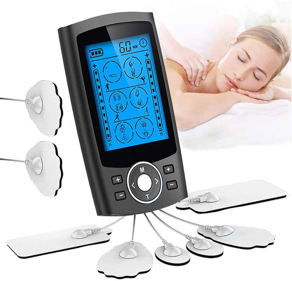 24 Mode Physiotherapy Instrument Tens Intelligent Pulse Full Body Massage Charging Meridian Massager - Korvel