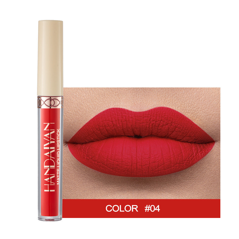 HANDAIYAN Popular Matte Matte Velvet 12 Colors Lip Gloss Liquid Lipstick Lip Glaze - Korvel