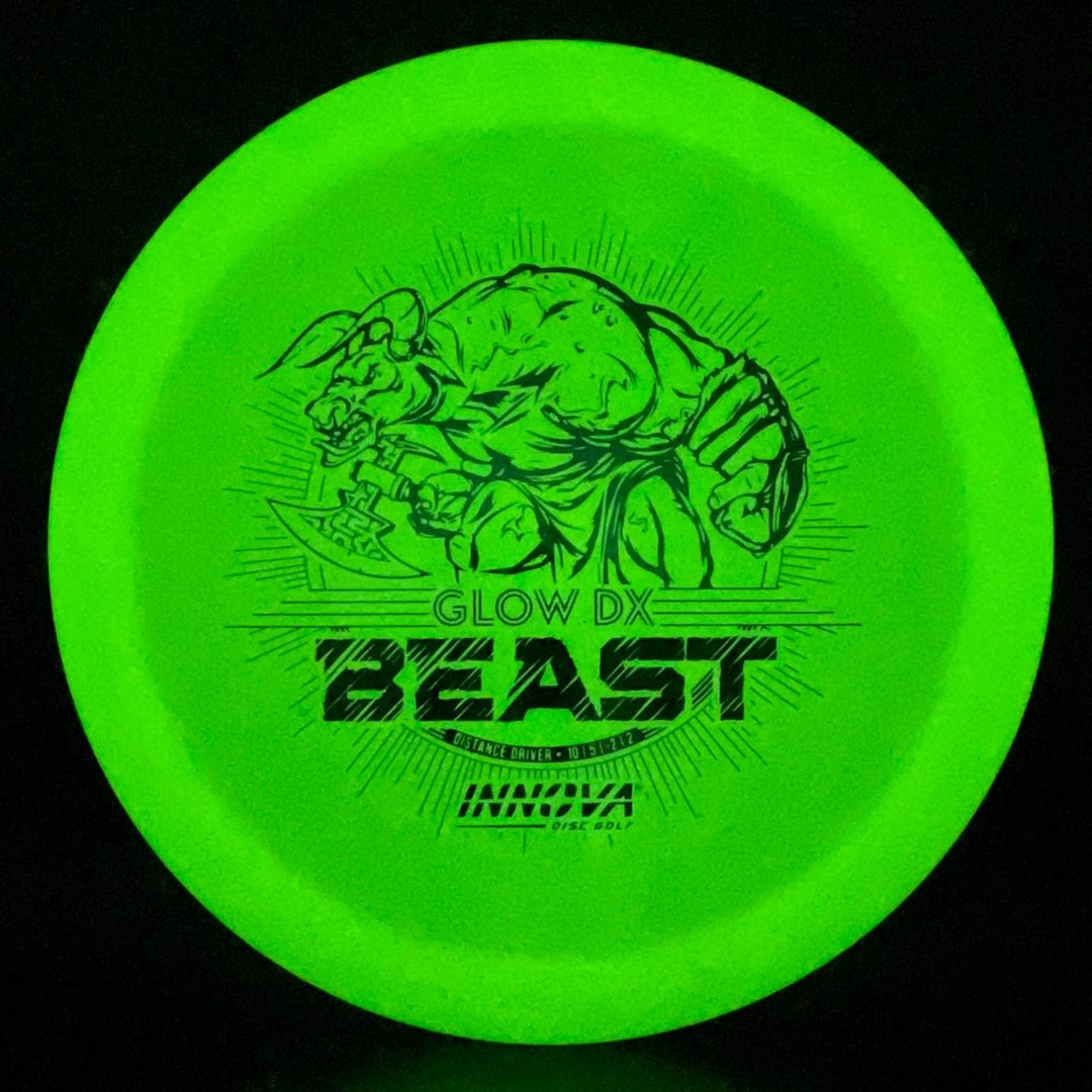 DX Classic Glow Beast Disc Golf Driver