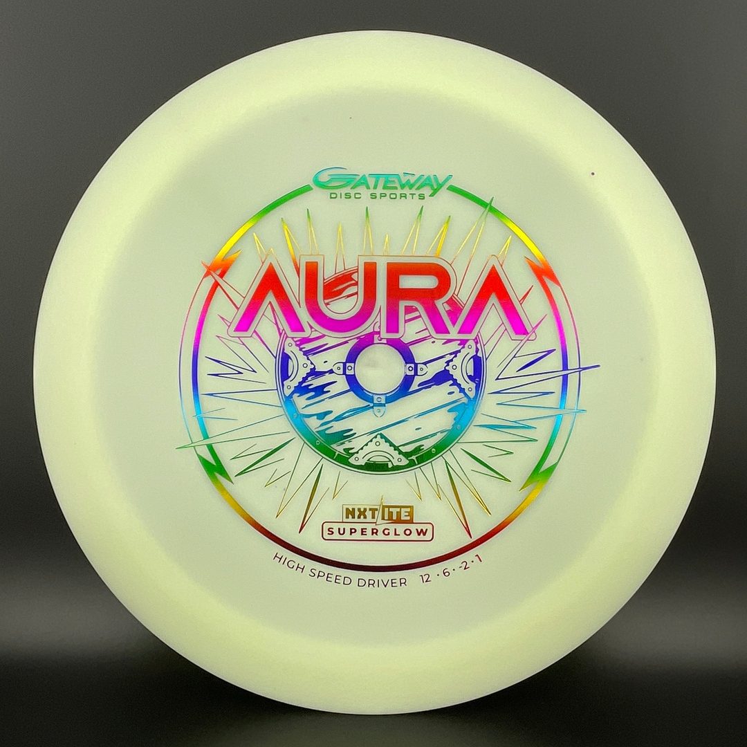 NXT Lite Superglow Aura Disc Golf Driver