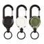 New Outdoor Automatic Retractable Wire Rope Luya Anti-theft Tactical Keychain Telescopic Keychain Retractable Hook Tool - Korvel