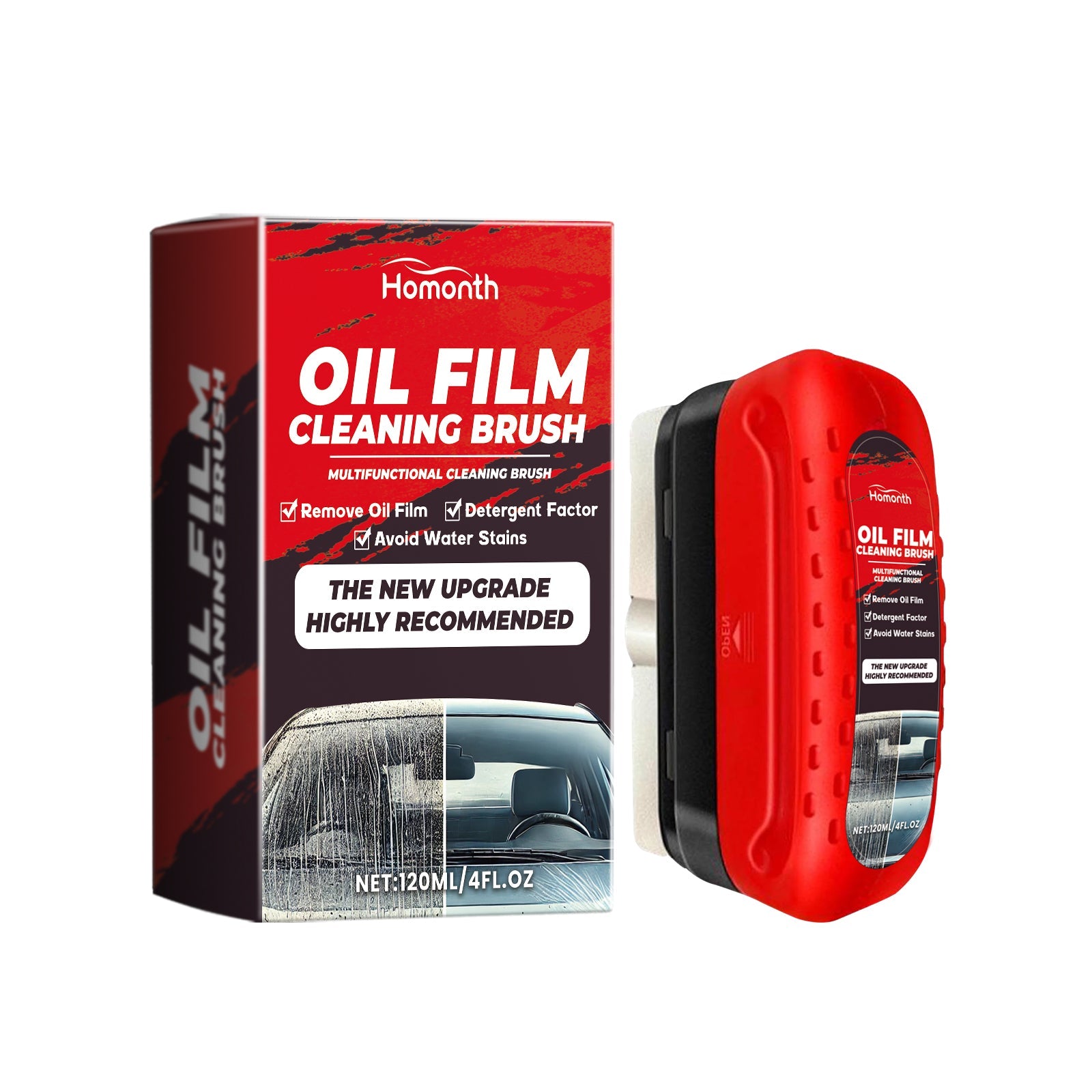 Car Windscreen Cleaner Windscreen Refurbishment Decontamination Cleaning Oil Film Cleaner - Korvel