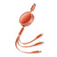 Neutral one to three data cable fast charging extension cable charging cable three in one data cable - Korvel