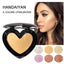 HANDAIYAN Three-Dimensional Repair And Makeup Love Highlighting Powder And Eye Shadow Dual Use - Korvel